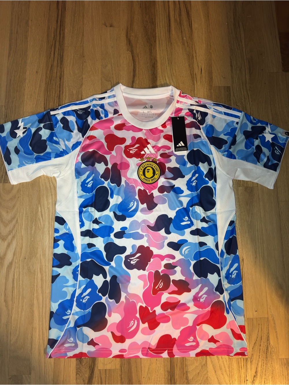 Adidas mensMulticolor Camo Performance Tee